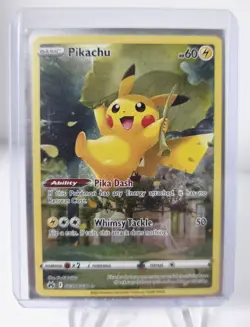 Pikachu GG30/GG70 SWSH Crown Zenith Galarian Gallery Ultra Rare Holo 2023 - Image 3