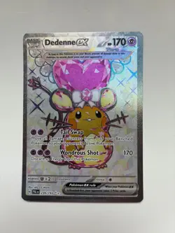 Pokemon TCG Dedenne EX Scarlet & Violet Paldea Evolved - Image 1