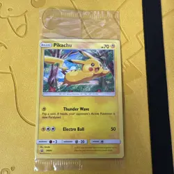 Pokemon TCG Sun & Moon Promo - Pikachu SM04 Target Exclusive - Sealed - Image 1
