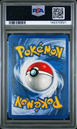Pokemon 2000 World Collection Gold Tail Promo Birthday Pikachu #24 PSA 9 - Image 2
