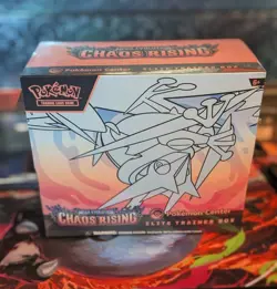 SEALED Pokemon Center Pokemon TCG Chaos Rising Elite Trainer Box ETB 1 Box - Image 1