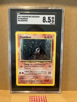 Pokemon TCG Houndour Neo Discovery SGC 8.5 - Image 1