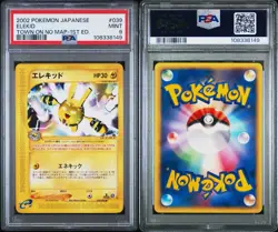 2002 Pokemon Elekid 039/092 The Town on No Map Uncommon PSA 9 1st Ed JP low pop! - Image 3