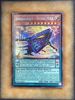 Yugioh Enneacraft - Atori.MAR PHRE-EN022 Collector Rare 1st Ed NM - Image 1