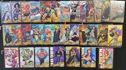 One Piece AR Carddass Bulk Lot Luffy Nami Zoro Sanji Shanks - Set of 32 Cards - Image 1