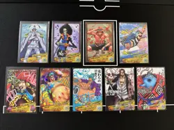 One Piece AR Carddass Bulk Lot Luffy Nami Zoro Sanji Shanks - Set of 32 Cards - Image 2