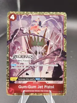 One Piece Offline Regional Event Card Gum-Gum Jet Pistol ST01-015 English NM - Image 1