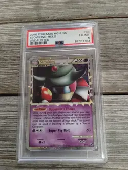 PSA 6 2010 Pokemon HG & SS Slowking Holo Undaunted - Image 1