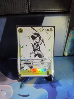 Portgas D. Ace Parallel ST13-010 - Pack Fresh - ONE PIECE TCG- Never Played - Image 1