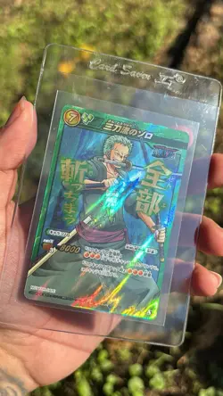 2013 Miracle Battle ONE PIECE TOURNAMENT WINNER TOP PRIZE VINTAGE ZORO V OP 02 - Image 1