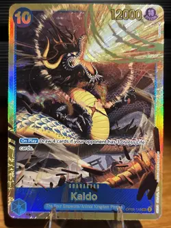 One Piece TCG Kaido SEC OP05-118 English Awakening Of The New Era Secret Rare - Image 1