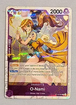 O-Nami (Pirate Foil) ST18-002 Premium Booster -The Best- Vol. 2 Foil PRB-02 - Image 1