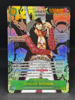One Piece TCG - Dracule Mihawk - Manga - OP14-119 The Azure Sea's Seven - MiNT - Image 1