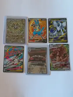 Pokemon Lucario, Mega Gardevoir Promos-Illustration Rare-Full Art-Promo Card Lot - Image 1