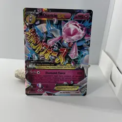 Pokemon TCG M Diancie EX XY44 Black Star Promo Holo Card - Image 1