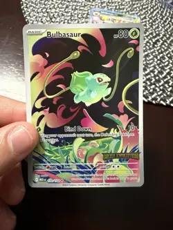 Bulbasaur - (Mega Evolution Stamped) 133/132 Miscellaneous Cards & Products Holo - Image 1