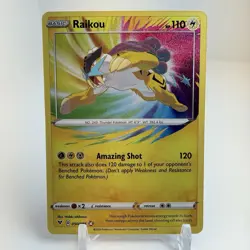 Raikou 050/185 Vivid Voltage NM Holo Foil Amazing Rare Pokemon Card - Image 1