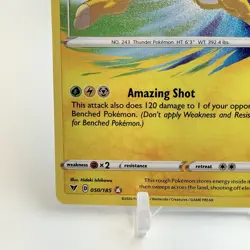 Raikou 050/185 Vivid Voltage NM Holo Foil Amazing Rare Pokemon Card - Image 4