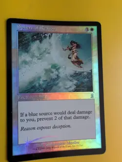Sphere of Reason. Enchantment MTG Card. Odyssey.Old Border FOIL. - Image 2