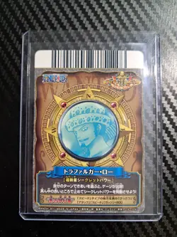 One Piece 2011 BANDAI BERRY MATCH IC CP LAW GOLD HOLO VINTAGE CARD - Image 2