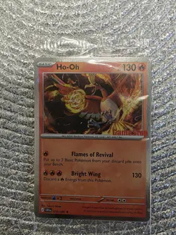 Pokemon TCG Ho-Oh GameStop Chaos Rising Promo Card Sealed - Image 1