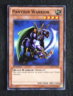 Panther Warrior (Common, LCJW-EN043, 1st Edition) [Near Mint] Yugioh Card - Image 1