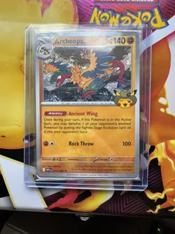 Pokemon Archeops Card Fossil Museum Promo Sealed Field Museum Chicago - Image 1
