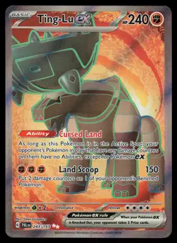 Ting-Lu ex 243/193 Ultra Rare Pokemon Paldea Evolved LP - Image 1