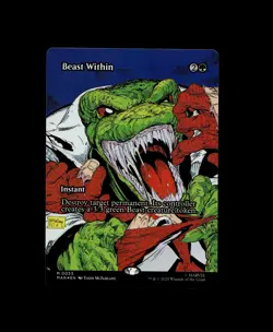 Beast Within (Borderless) Marvel Universe Eternal-Legal Foil - Image 1