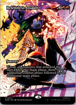 Relentless Assault (Borderless) Marvel Universe Eternal-Legal Regular - Image 1