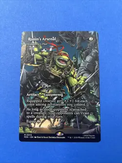 2026 Magic Mutant Ninja Turtles MTG TMNT Ronin's Arsenal Borderless - Image 1