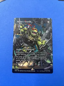 2026 Magic Mutant Ninja Turtles MTG TMNT Ronin's Arsenal Borderless - Image 2