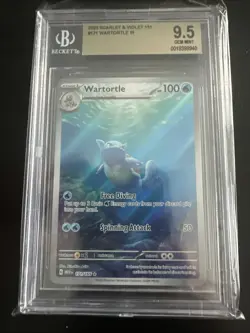2023 Pokemon Wartortle Illustration Rare Scarlet Violet 151 Gem Mint BGS 9.5 - Image 1