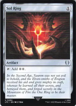 Sol Ring - Commander: The Lord of the Rings - (284) NM - Image 1
