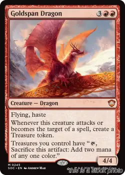 EN - Goldspan Dragon - 245 - SOC - NM - Image 1