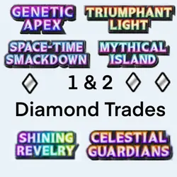 Pokemon TCG Pocket 1 And 2 Diamond Trades - Image 1