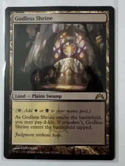 Godless Shrine x1 Gatecrash MTG Magic the Gathering LP/NM - Image 1