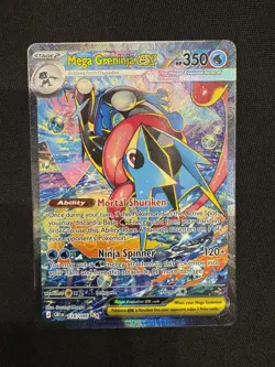 Mega Greninja ex SIR 116/086 Chaos Rising Special Illustration Rare Pokemon TCG - Image 1
