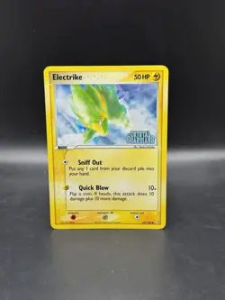 Electrike 52/100 EX Crystal Guardians Reverse Holo Pokemon TCG - Image 1