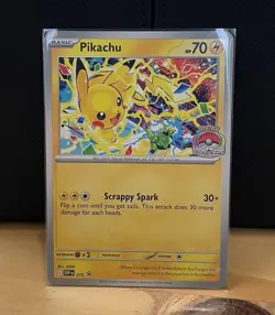 Pikachu - 225 (World Championship 2025) Scarlet & Violet Promo Pokemon TCG NM - Image 1