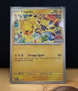 Pikachu - 225 (World Championship 2025) Scarlet & Violet Promo Pokemon TCG NM - Image 2