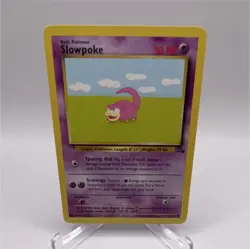 Pokemon Slowpoke 55/62 Fossil Regular Basic 50HP Common English - Image 1