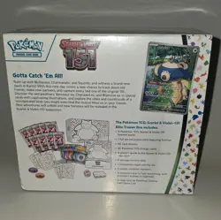 Pokemon TCG Scarlet & Violet 151 Elite Trainer Box Snorlax Promo 2023 - Image 2