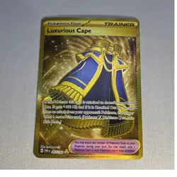 Pokemon Luxurious Cape 265/182 SV04 Paradox Rift Hyper Rare Full Art Holo - Image 1
