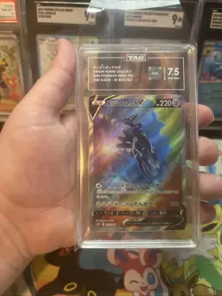 Pokemon Origin Forme Dialga V SR 075/067 Japanese Time Gazer TAG 7.5 Near Mint+ - Image 5