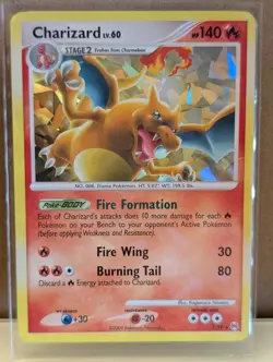 [NM] Pokemon TCG Charizard Lv 60 #1/99 Platinum Arceus - Image 1