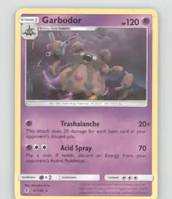 GARBODOR 51/145 RARE GUARDIANS RISING POKEMON NEAR MINT - Image 2