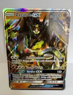 The Pokemon Company Zygarde GX Ultra Rare Full Art Holo 73/131 SM Forbidden Lig… - Image 1