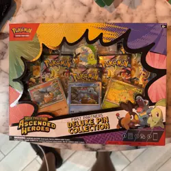 Pokemon TCG Ascended Heroes Deluxe Pin Collection Sealed New - Image 1