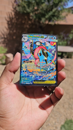 Mega Greninja ex SIR 116/086 Chaos Rising Special Illustration Rare Pokemon TCG - Image 2